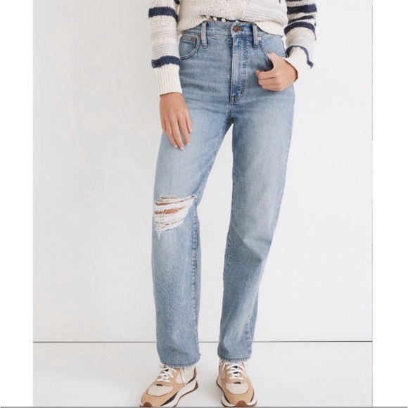 Madewell The Perfect Vintage Straight Jean Size 33